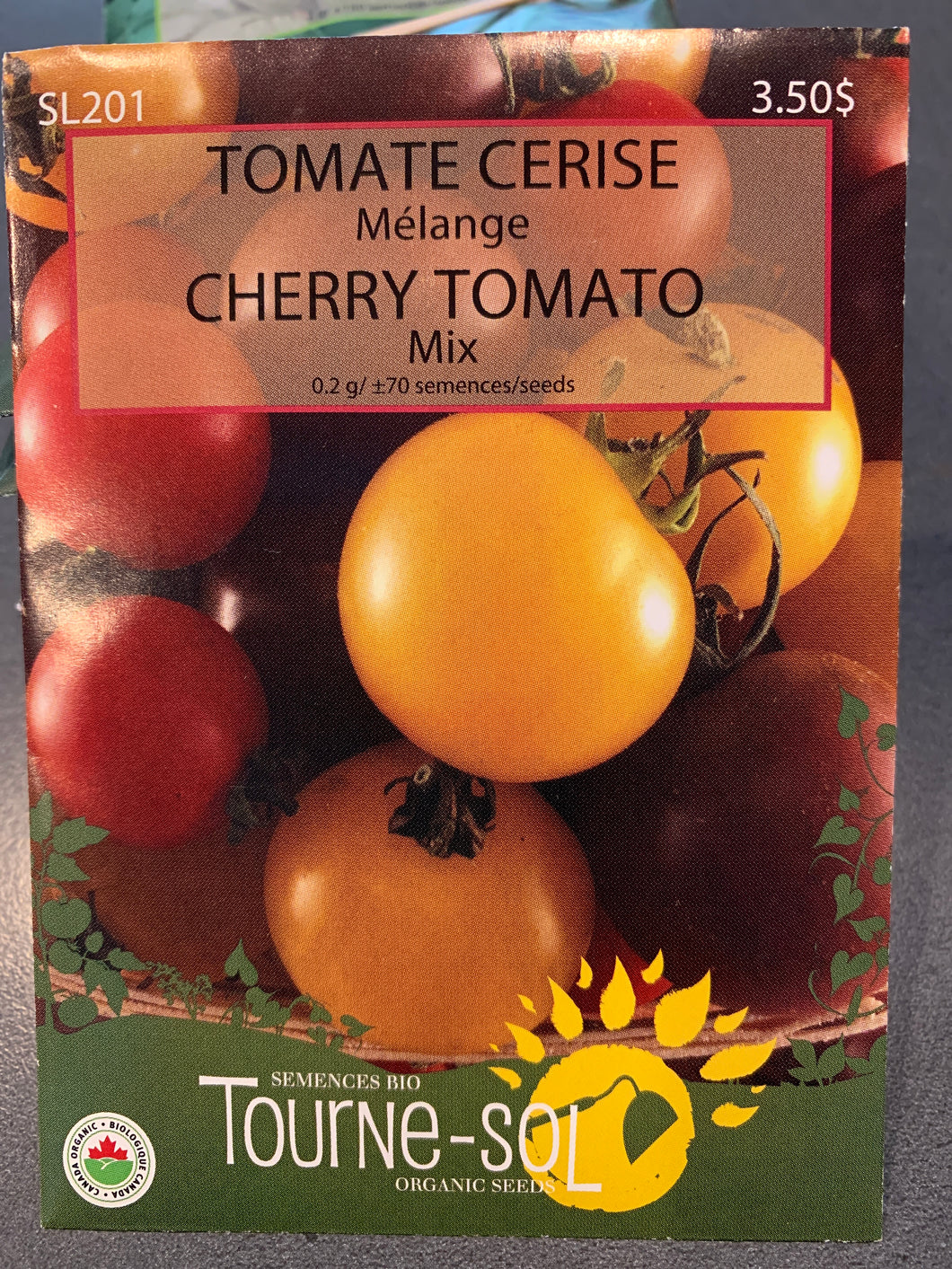 Semences bio tomate cerise mix