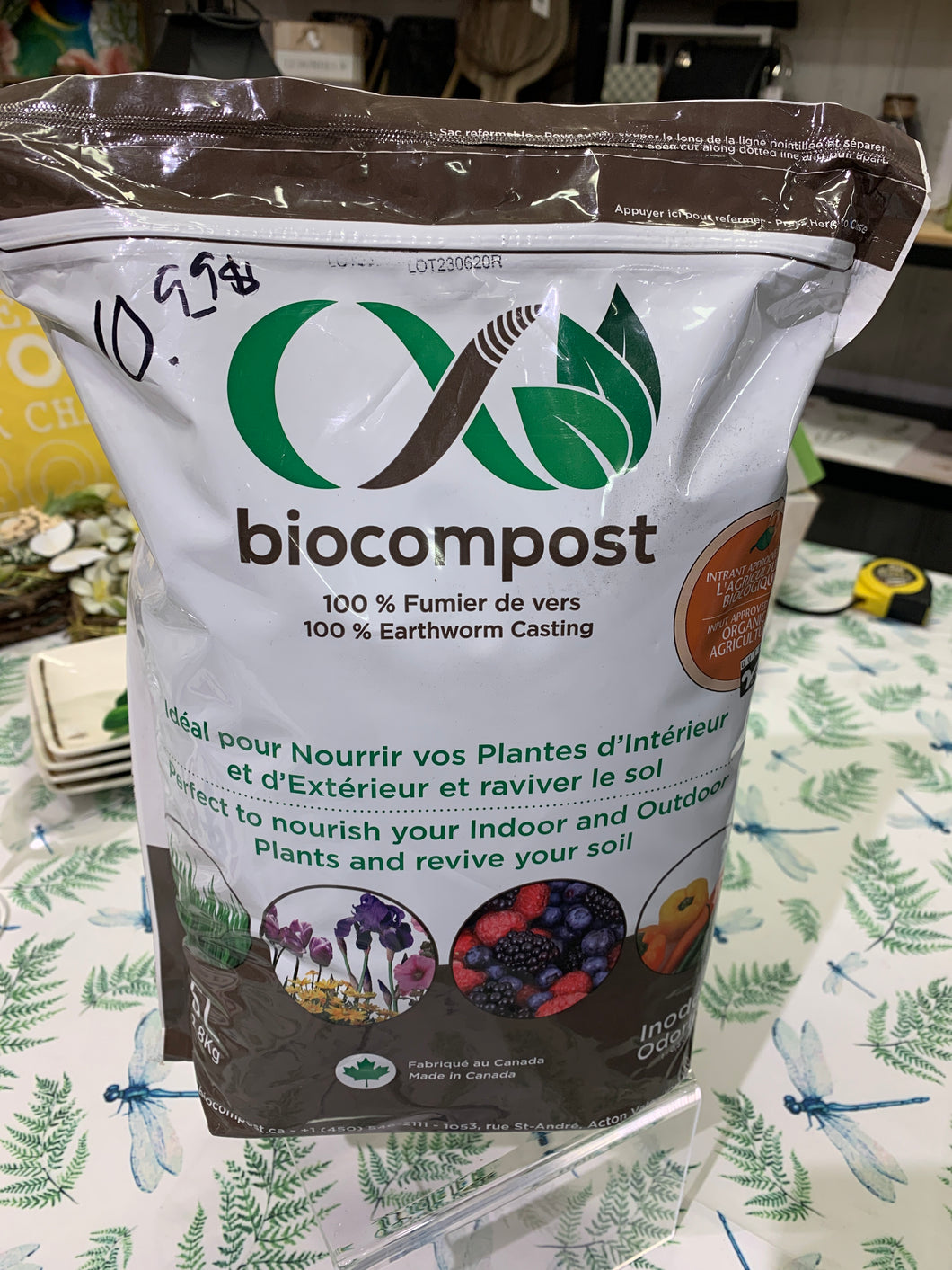 Biocompost fumier de vers