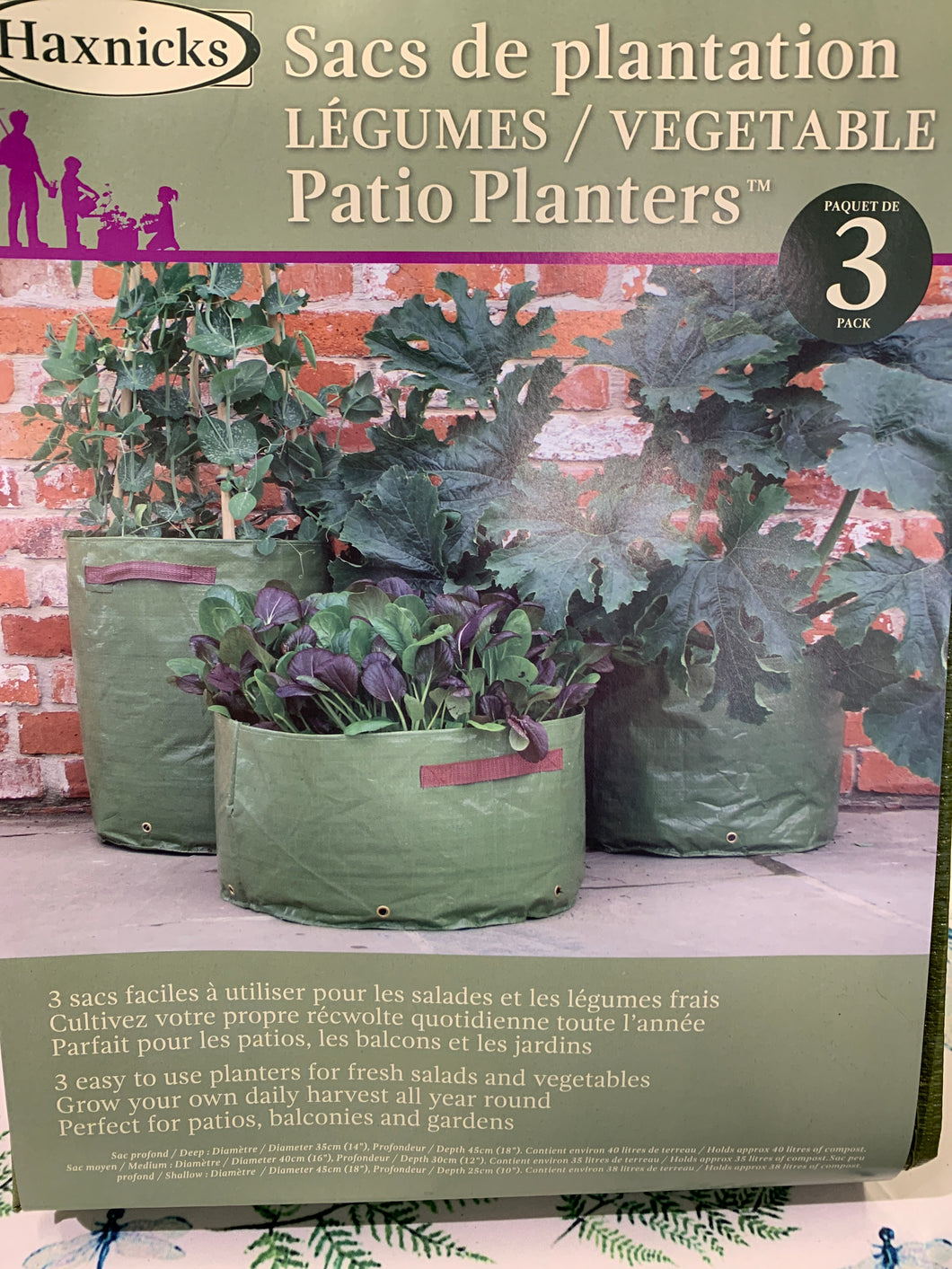 Jardinière de plantation de légumes